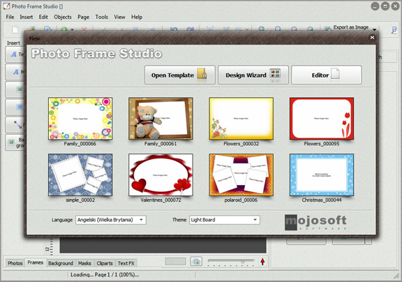 photo frames software for pc